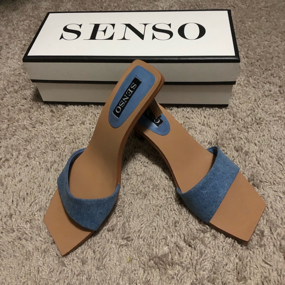 Senso denim sandals size 38 - Picture 7 of 9